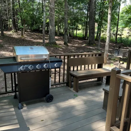 Cozy Cabin on Wooded Acre, Fire Pit, Games, Fully Equipped. Ucstr License#020096