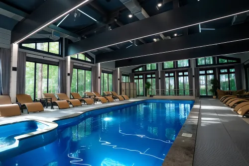 Eco-Hotel Ruza Family Park and Spa - ビーチサイド