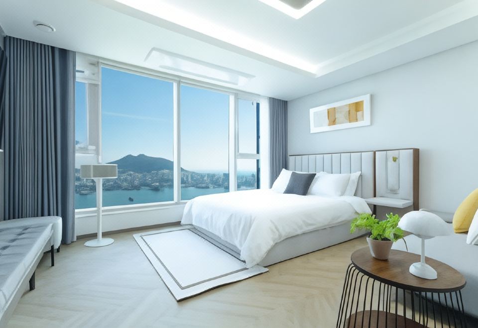 [브라운 스위트 부산역의 레지던스형 주방 시설]