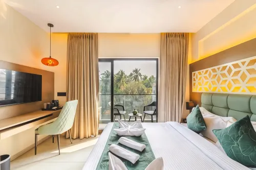 Vilmaris Luxury Hotel in Calangute - Parking