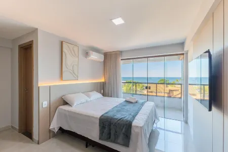 Building With Swimming Pool 300m From the Beach in Ilheus - MMD Отели рядом с достопримечательностью «Sao Sebastiao Cathedral»