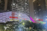 Yueshe Art Apartment (Foshan Qiandeng Lake Wanda Plaza) Hotéis em Nanhai Center