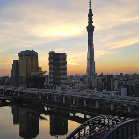 KOKO HOTEL Asakusa Komagata Отели рядом с достопримечательностью «Стадион Сумо»