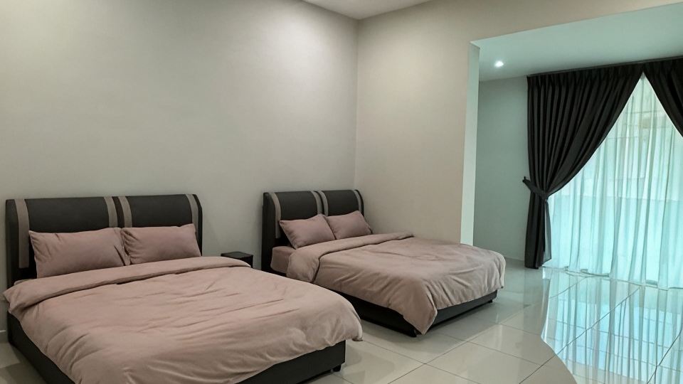 16 pax HB Homestay Raja Uda Ong Yi How Butterworth - Budget Homestay - KTV NETFLIX MAHJONG