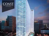 City and Sea view Staycation at Coast Residences Hotels near The Pergola