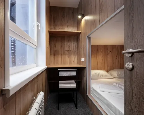 Kigo Spartak Hotel โรงแรมใกล้สถานีสตรอกิโน