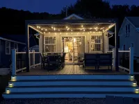 Sunset Lover's Dream! Lakefront Cottage on Otisco! - 3-Star