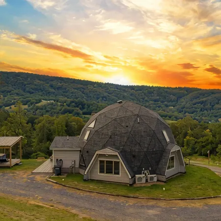 ⭐️Lunar Lookout ⭐️ NEW Build Geodesic Dome  situated on 8 acres!