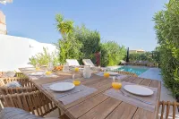 Villa Rénovée Avec Piscine et Amarrage, Dans Domaine Sécurité, Avec Plage à 5 mn