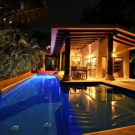 Spacious Private Villa with Pool Backing to Golf Course Beach Only Minutes Away