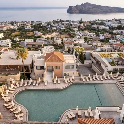 Caldera Village Hotels near Agia Marina Beach