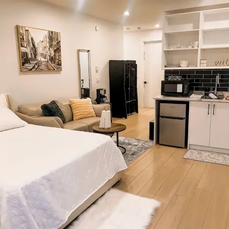 Tastefully furnished new studio in Bear Mountain