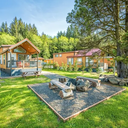Rainforest Tiny Home Retreat: Retro