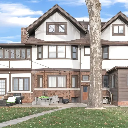 Spacious 5 BR house in the Historic Virginia Park District of Midtown Detroit.