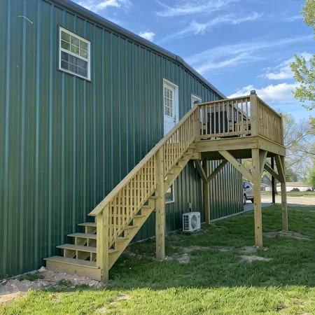 New lake view rental on Wolfcreek with boat ramp and lake access across the road
