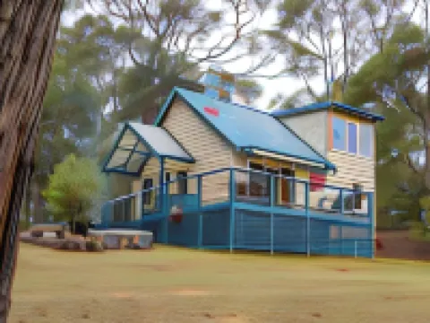 Lorne Bush House Cottages & Eco Retreats Hotéis em Lorne