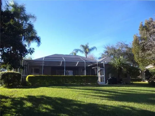 Beautiful bird sanctuary on the lake