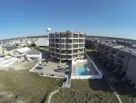 Enjoy the ocean view from your balcony. 3B/3B