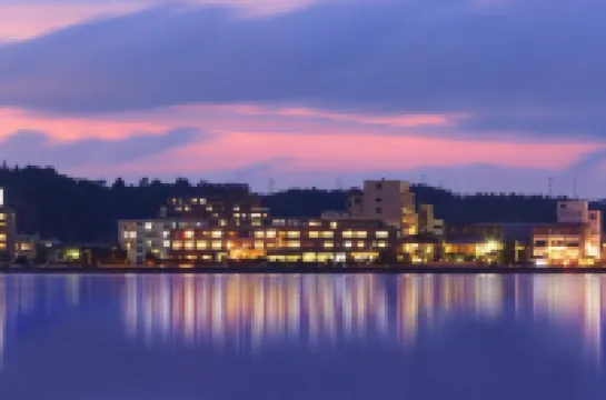 夕景湖畔水天閣旅館 松江市住宿飯店