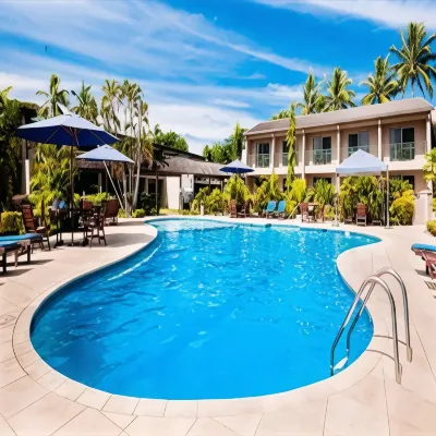 Tanoa Waterfront Hotel Hotéis em 