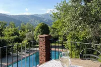 Dream villa in Tuscany with pool, stunning views and its own church Hotels in Pescia