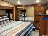 2-bedroom campground in peaceful West Prairie with AC/Heat Hotels in Sully County