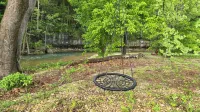 Waterfront cabin w/creek waterfall, pond & 2 decks. Nestled in the Ozark hills. - Alppimaja