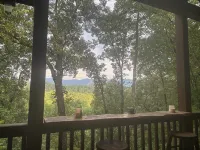 Romantic Mountain view Cabin with Indoor/Outdoor Spa House + Sauna - マウンテンビュー
