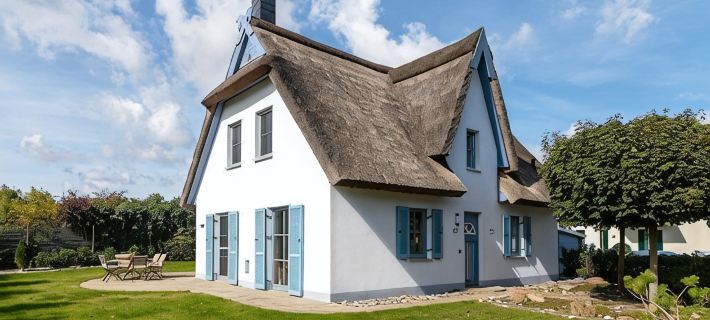 Charm & flair under thatch directly by the sea | Family-friendly Hotels in Glowe
