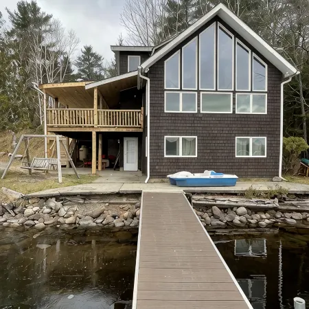 Lakefront Retreat on Lake Flower Near Lake Placid
