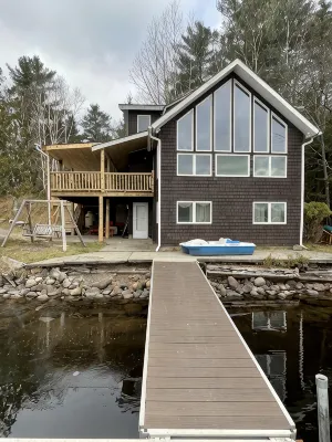 Lakefront Retreat on Lake Flower Near Lake Placid