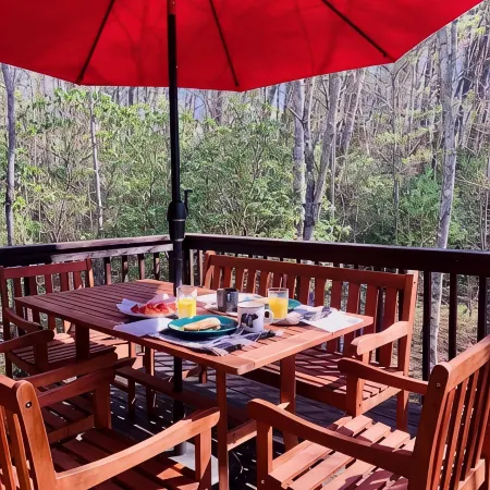 Ruby Charm 5BR Cabin near Helen Main St, Anna Ruby Falls & Tanglewood! 🍁