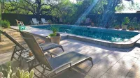 Casita on 10.5 Acre Guest Ranch, Pool! Full Kitchen, BBQ, Private Yard, Firepit