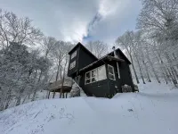 3 Min to Sugar Mtn: Modern Cabin Nestled in the Trees - the Sugar Cube