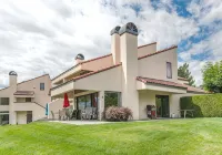 Luxury waterfront townhouse w/ sandy beach outside your patio door! WOW!