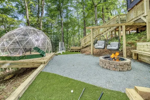 Dome, Hammock, Sauna, Golf, Best Location in BR - Hytter
