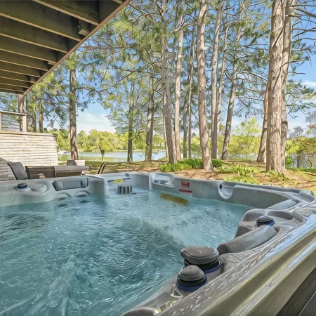Modern Lake House w/ Hot Tub, Game Room & Relaxing Views