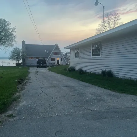 Beautiful lakefront home directly on Hubbard Lake, East Shore