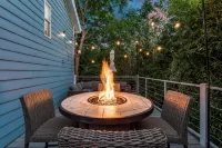 5 min. stroll to Downtown Mckinney! Family & Pet Friendly Cottage - 3성급