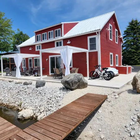 4Br River Retreat: Beach, Boat, Sunsets, Wildlife, Spacious & Serene Escape Hotéis em Two Rivers