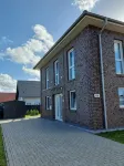 NEW! modern, high-quality, central apartment, with sauna, garden, wallbox in Burhave