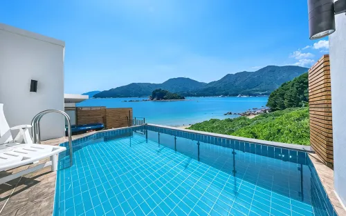 Geojedo Blue Hill Pension - مبيت وإفطار