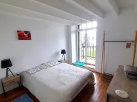Dans Manoir Marteroy, Appartement 80m² 2 Chambres vue Mer, Plage des Rosaires Hotels in Plerin