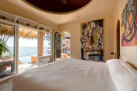 Luxurious Oceanfront Villa - Steps from Manzanillo Beach - Best View in Puerto - 4-Star