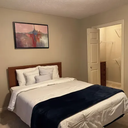 Entire Home in Edmonton South close to Airport with fenced private yard & deck