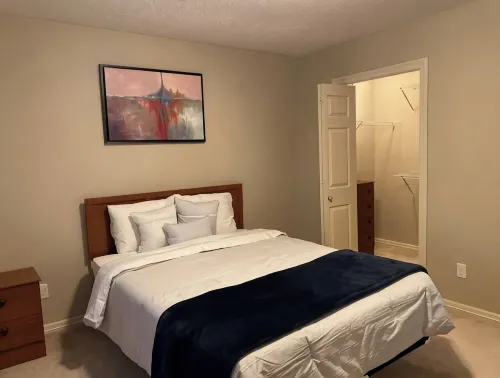 Entire Home in Edmonton South close to Airport with fenced private yard & deck
