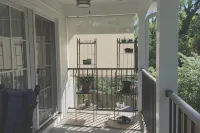 Rugby Road Residential -RRR- near UVa and downtown - balcony