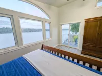 Waterfront Villa with Private Beach, Hot tub, EV & WFH - Beach