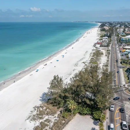 Villas By The Sea #2, Anna Maria Island Condo, one block from beach, heated pool