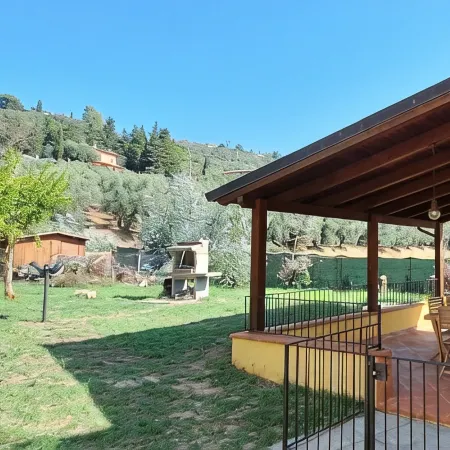 Conca Oro New House on Hill between Lucca and the sea with pool and large porch
